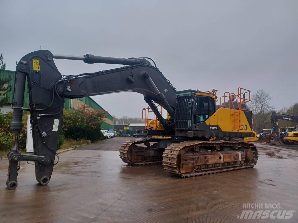 Volvo EC 750 EL Pásová rýpadla