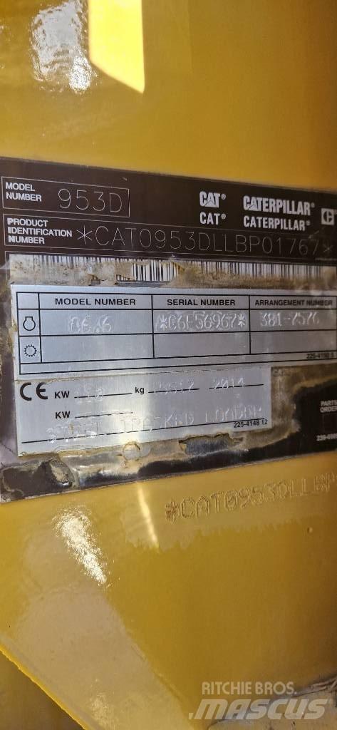 CAT 953 D Pásové nakladače