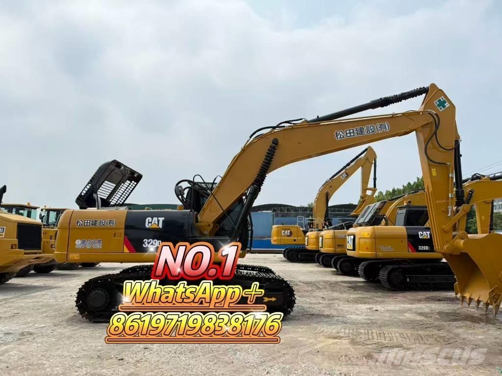 CAT 329 D2L Pásová rýpadla
