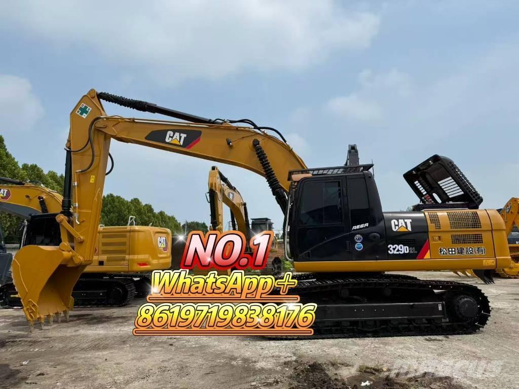 CAT 329 D2L Pásová rýpadla