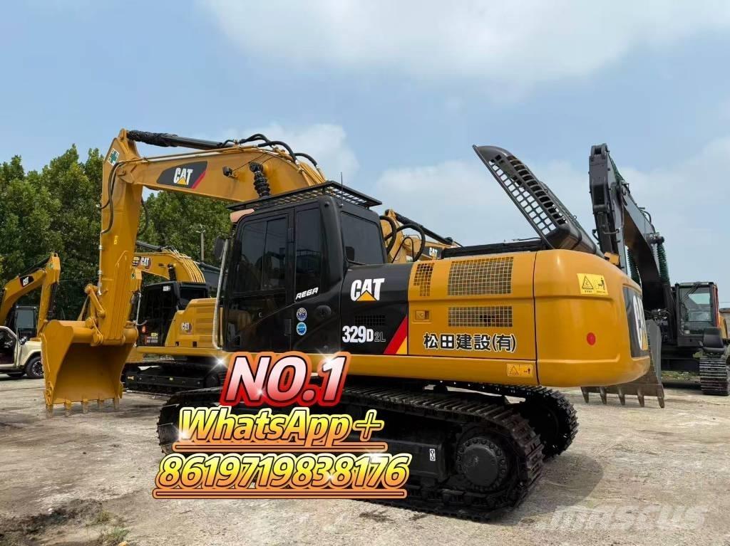 CAT 329 D2L Pásová rýpadla