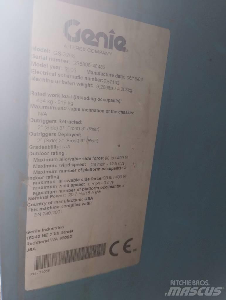 Genie GS 3268 Nůžková zvedací plošina