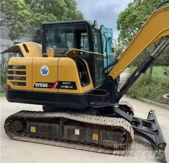 Sany SY55CPRO Pásová rýpadla
