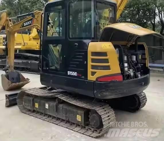 Sany SY55CPRO Pásová rýpadla
