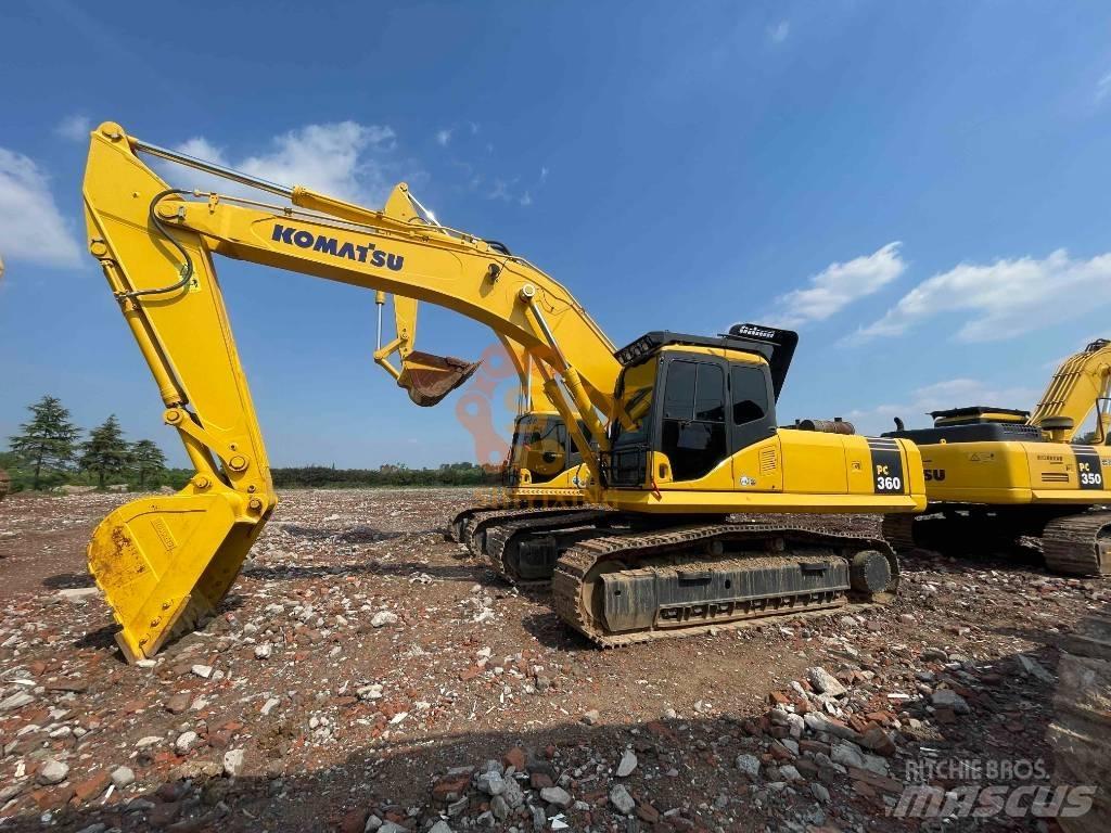 Komatsu PC 360 Pásová rýpadla