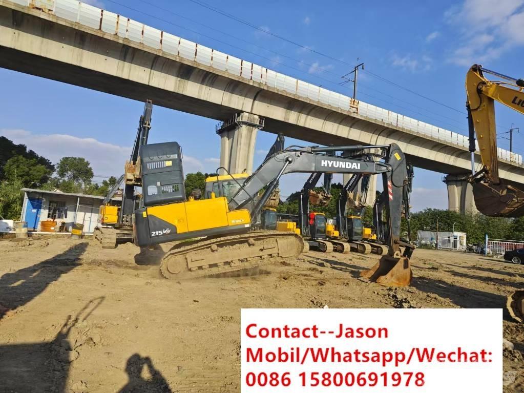 Hyundai R215 LVS Pásová rýpadla