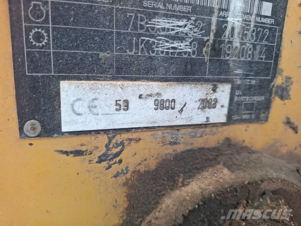 CAT 428 D Rýpadlo-nakladače