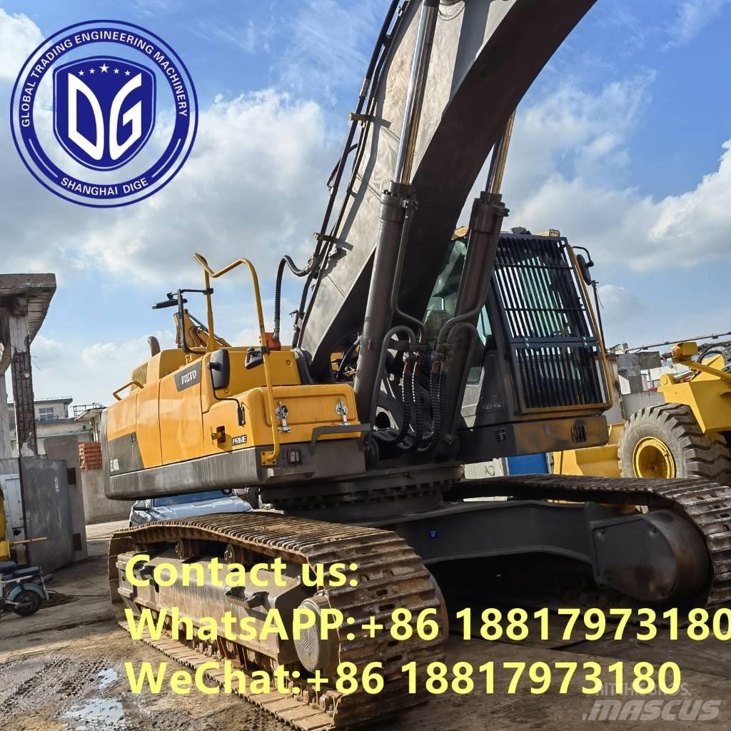 Volvo EC 480 D L Pásová rýpadla