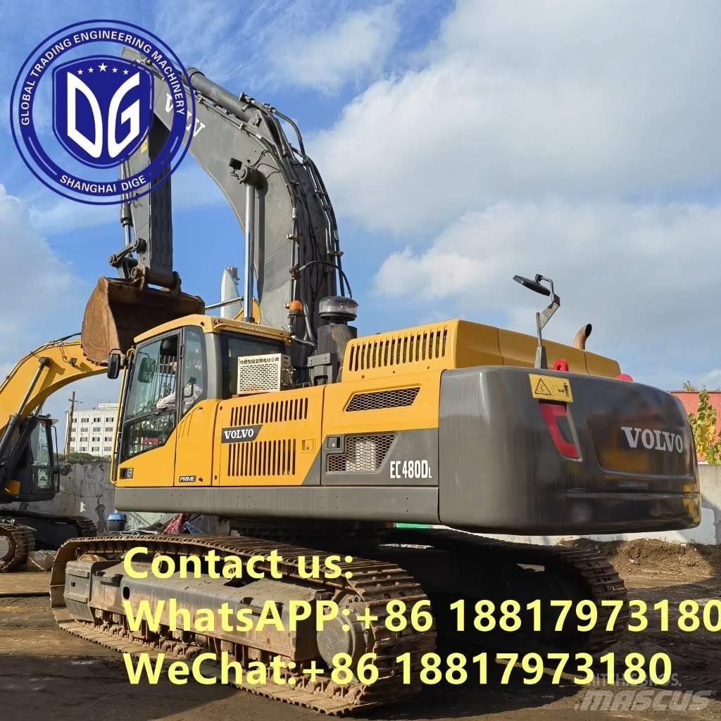 Volvo EC 480 D L Pásová rýpadla
