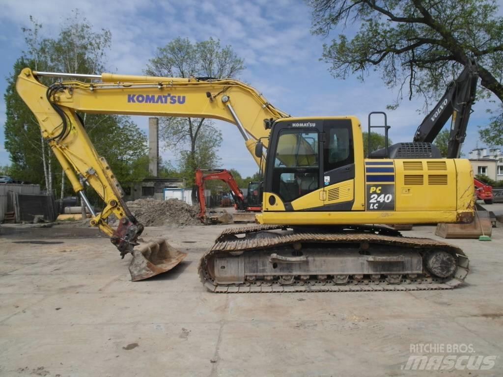 Komatsu PC 240 LC-10 Pásová rýpadla