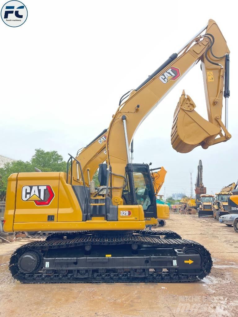 CAT 320 Pásová rýpadla