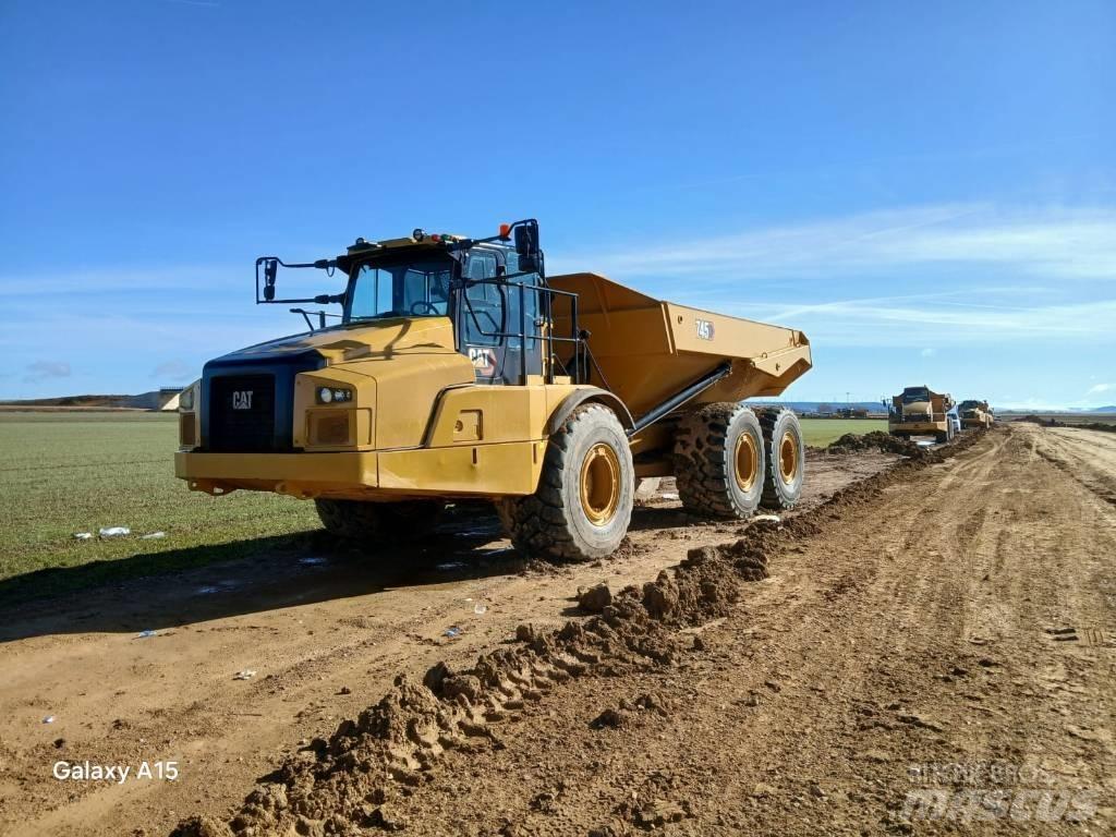 CAT 745 Kloubové dempry