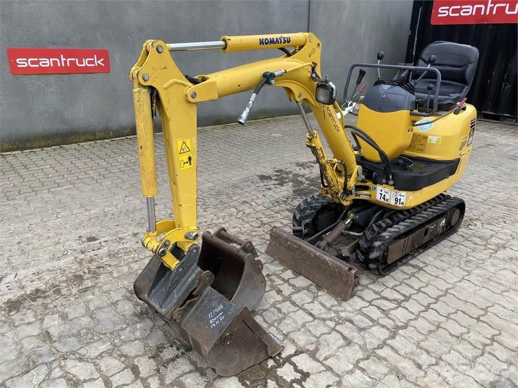 Komatsu PC09-1 Kolová rýpadla