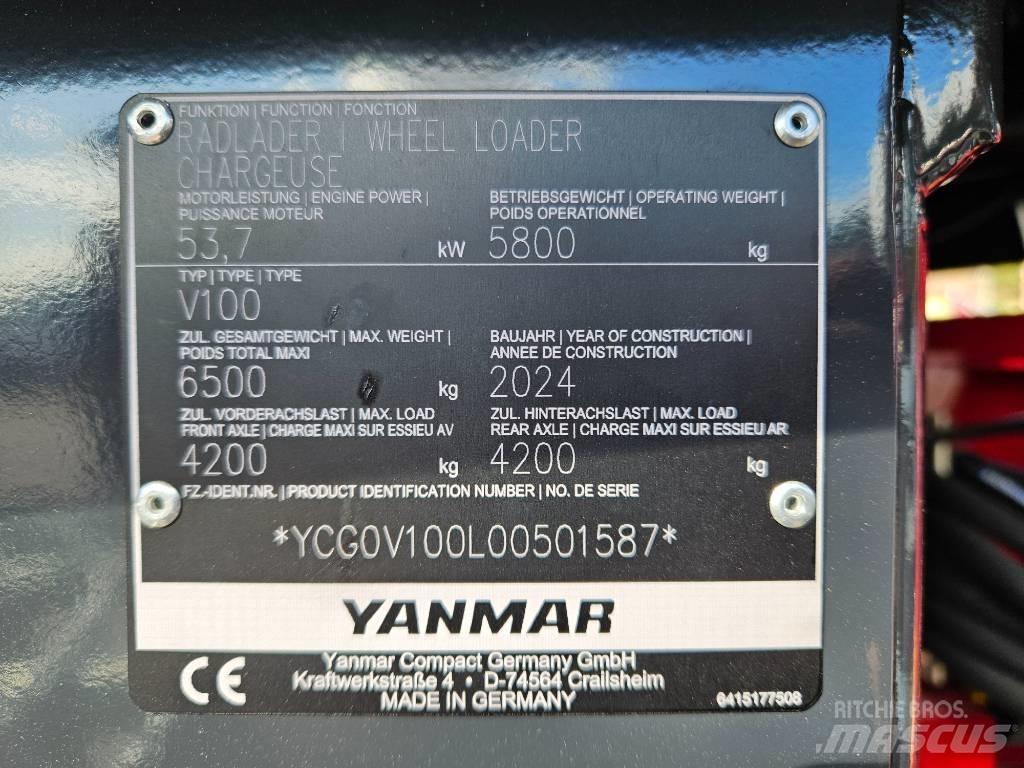 Yanmar V 100 Nosiče nářadí