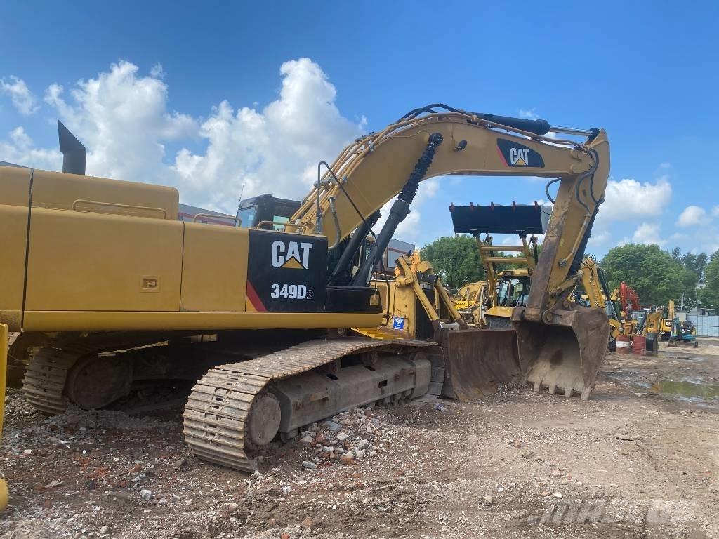 CAT 349 D L Pásová rýpadla