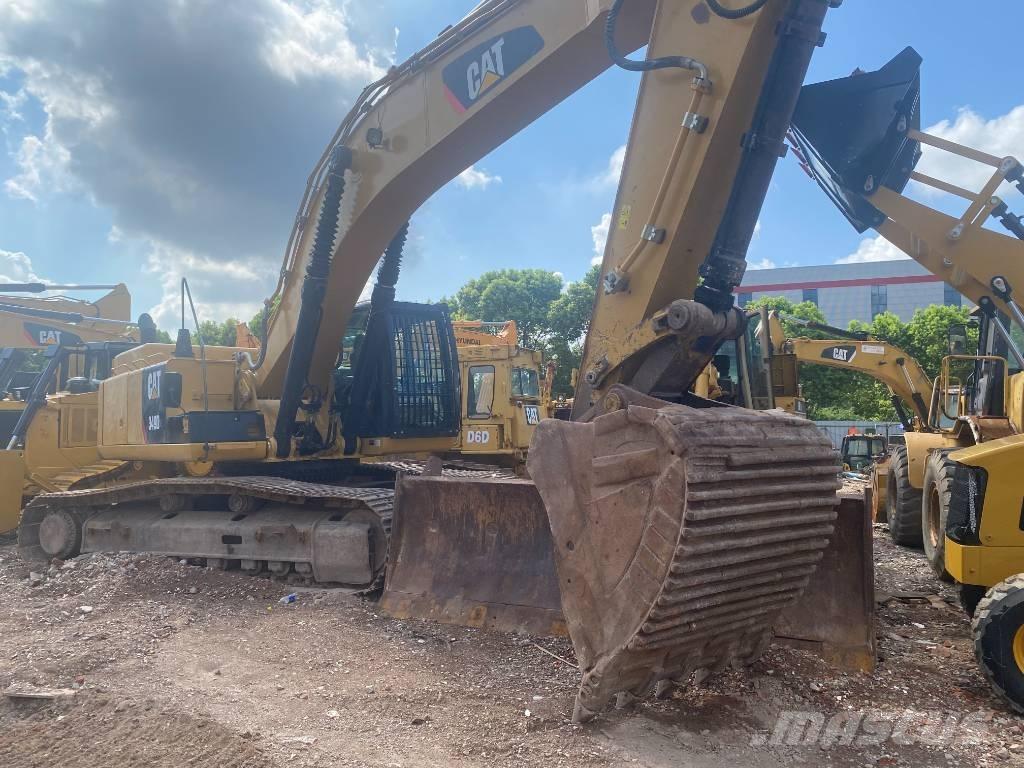 CAT 349 D L Pásová rýpadla