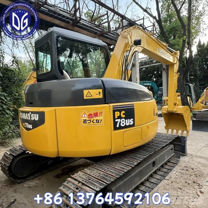 Komatsu PC78US Pásová rýpadla