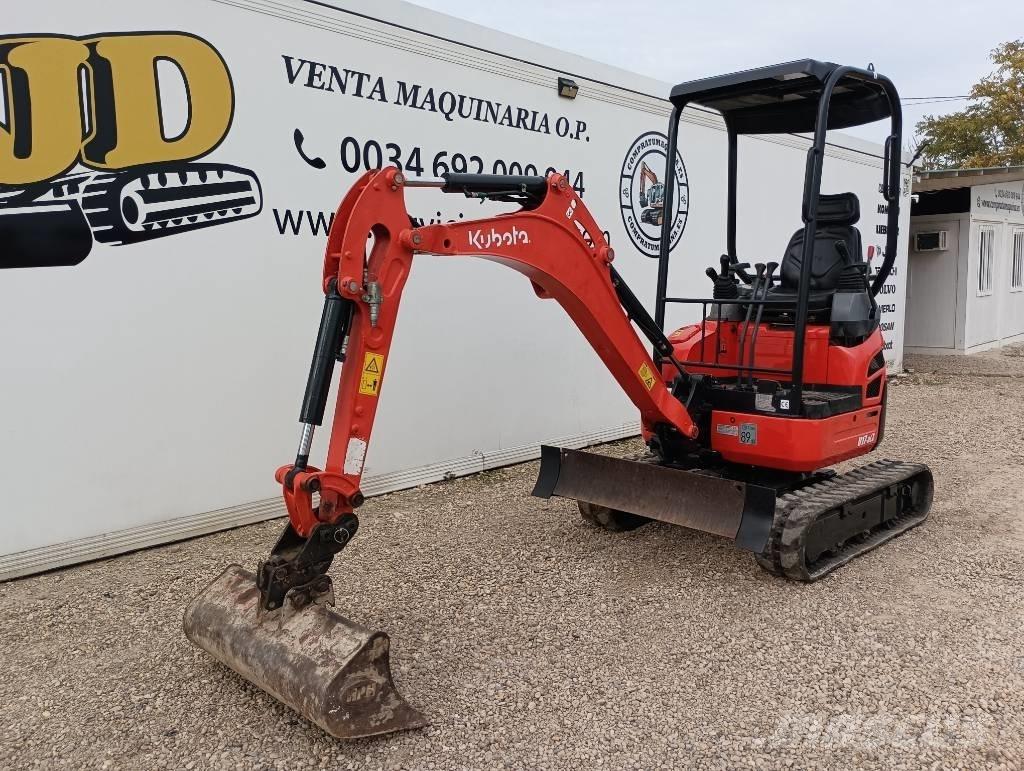 Kubota U 17-3 Mini rýpadla < 7t