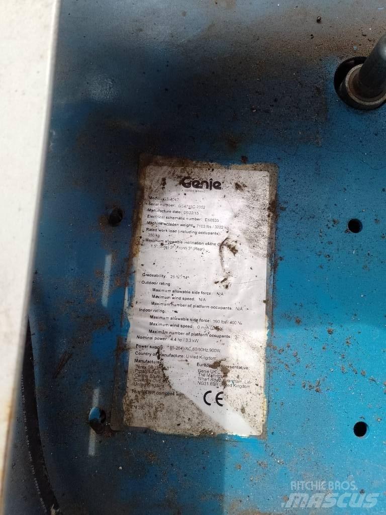 Genie GS 4047 Nůžková zvedací plošina
