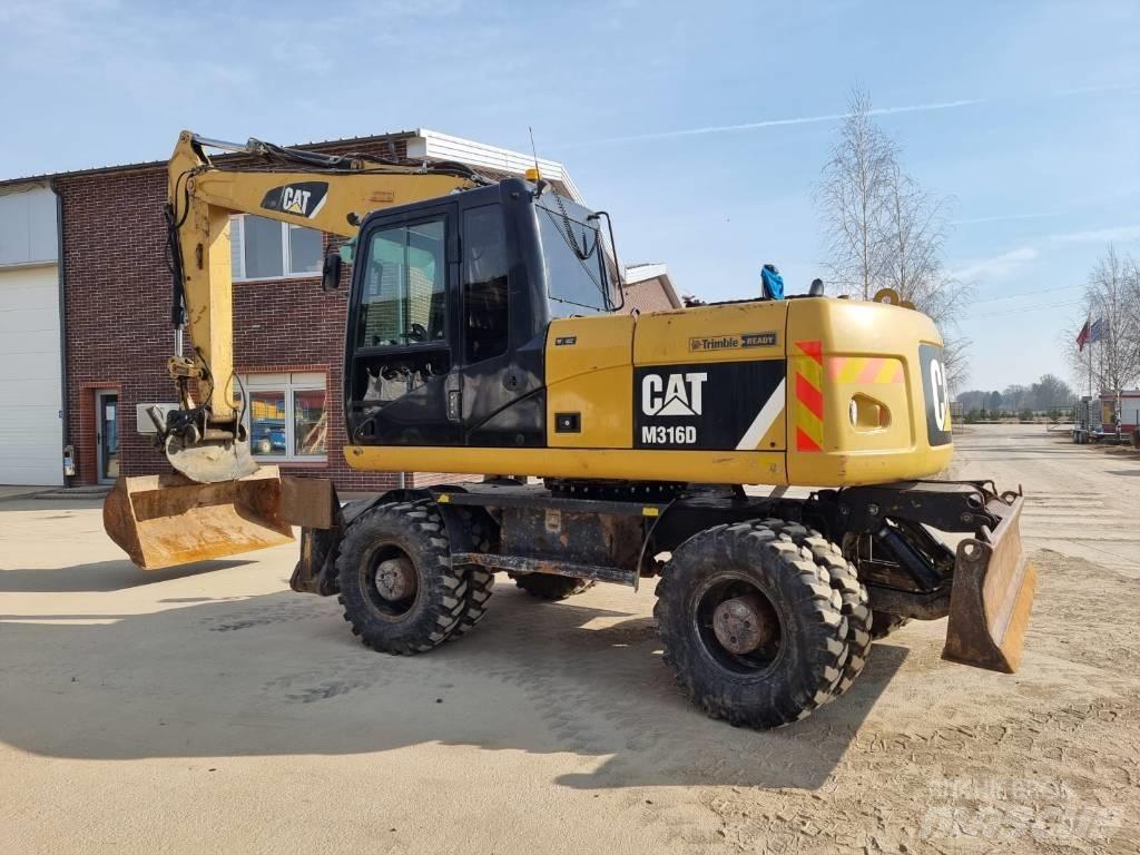 CAT M316 D II Kolová rýpadla