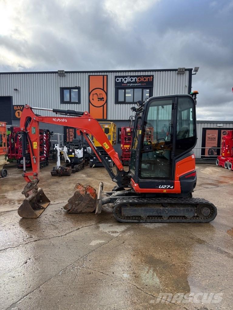 Kubota U 27-4 Mini rýpadla < 7t