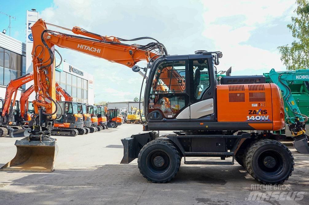 Hitachi ZX 140 W-6 Kolová rýpadla