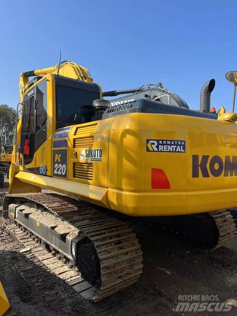 Komatsu PC 220 Pásová rýpadla