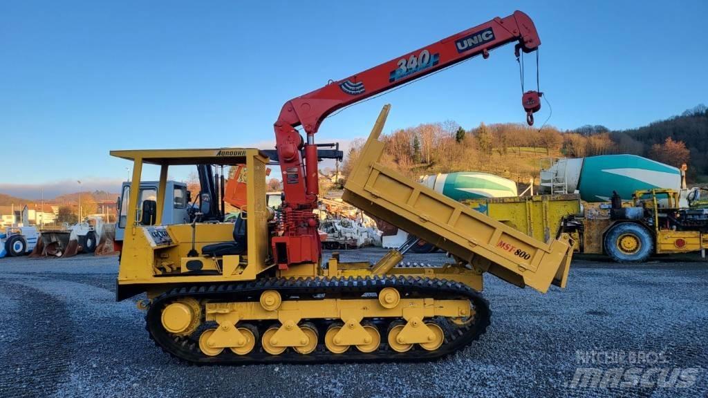 Morooka MST 800 E Pásové dempry