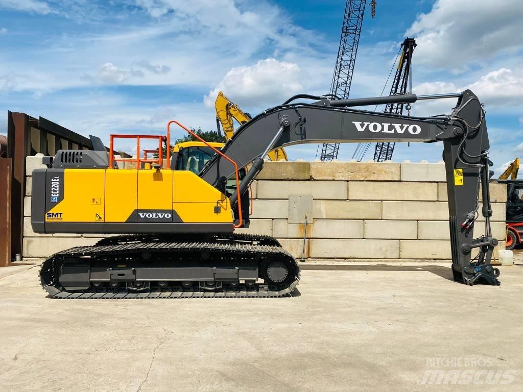 Volvo ec220el Pásová rýpadla