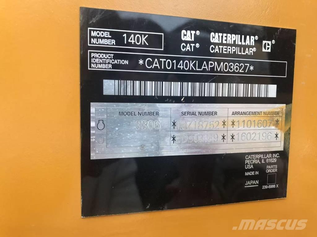 CAT 140k Grejdry
