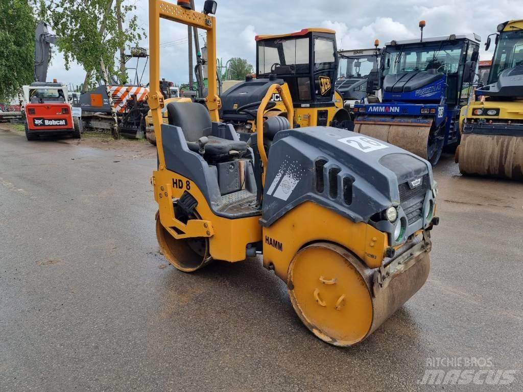 Hamm HD8 CW Tandemové válce