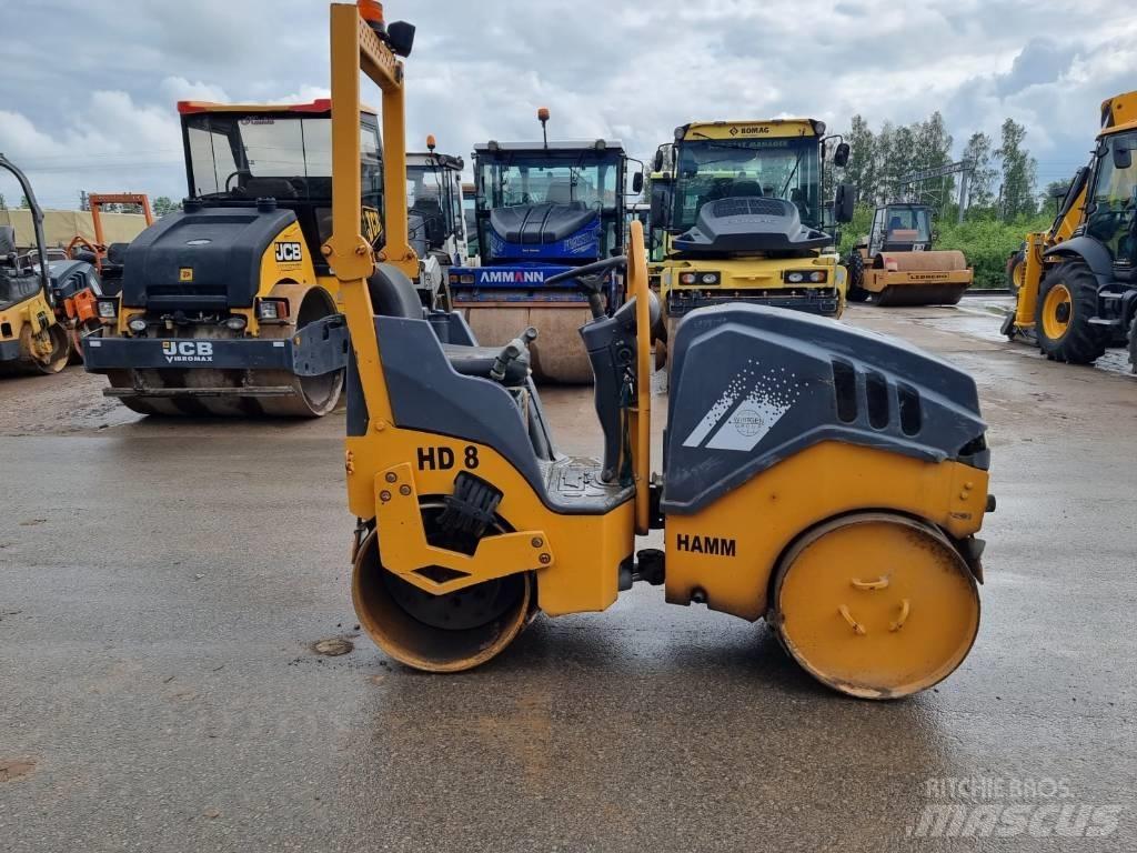 Hamm HD8 CW Tandemové válce