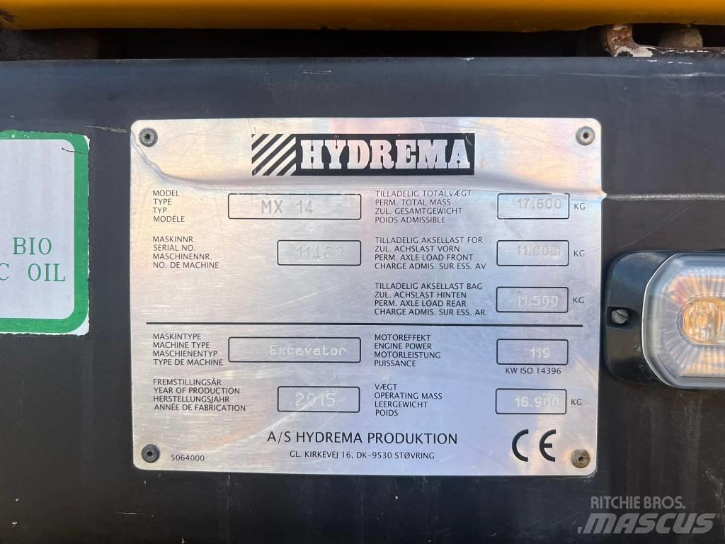 Hydrema MX14 Kolová rýpadla