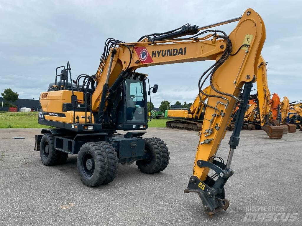 Hyundai HW140 Kolová rýpadla