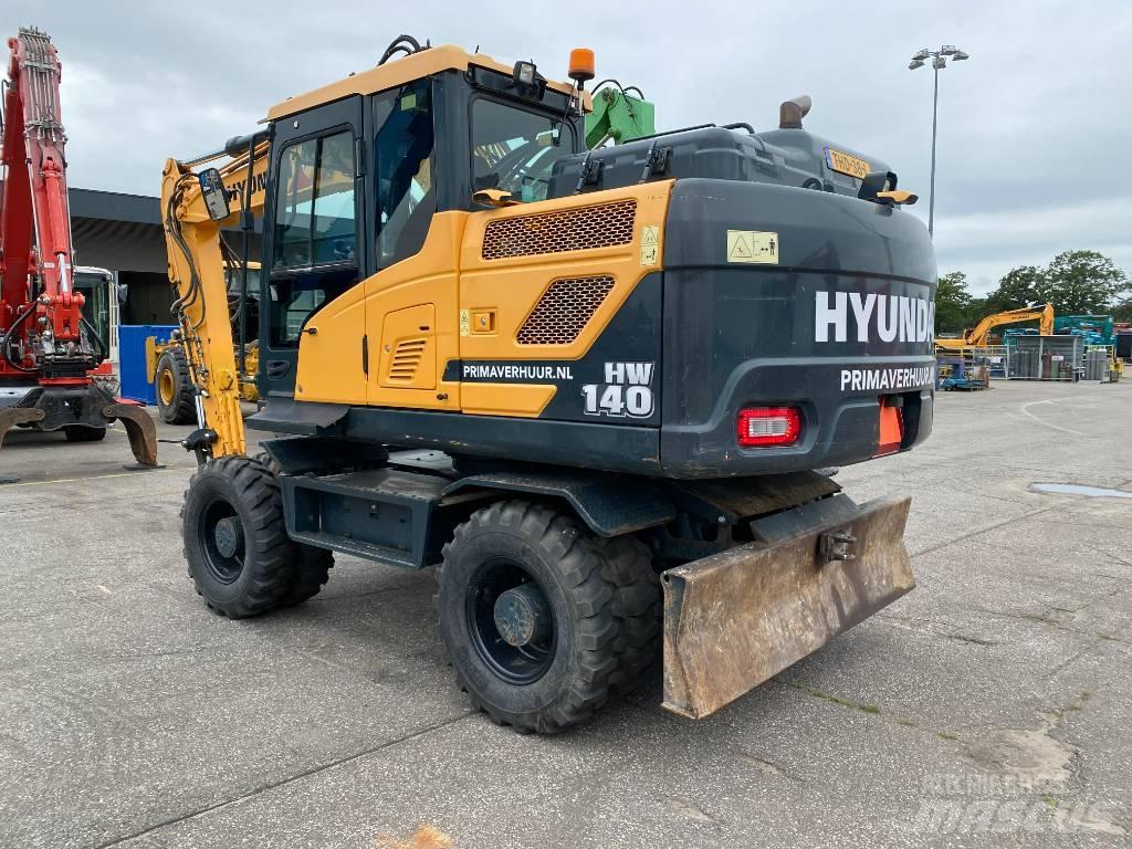 Hyundai HW140 Kolová rýpadla