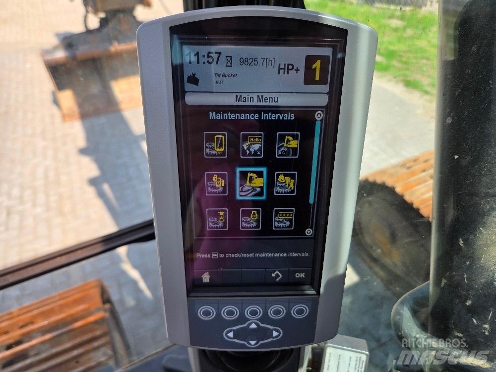 CAT 320EL Pásová rýpadla