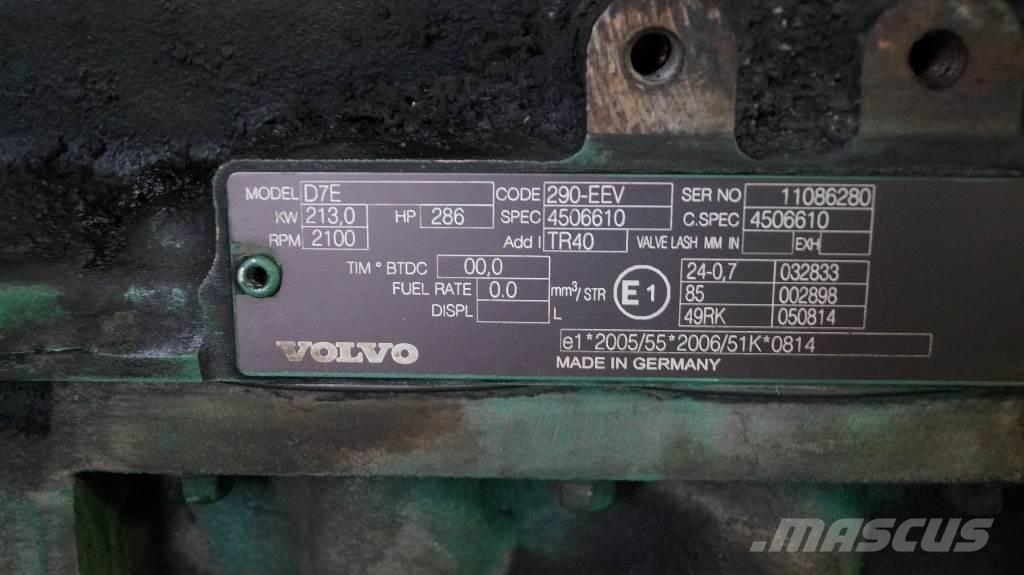 Volvo D7E USED Motory