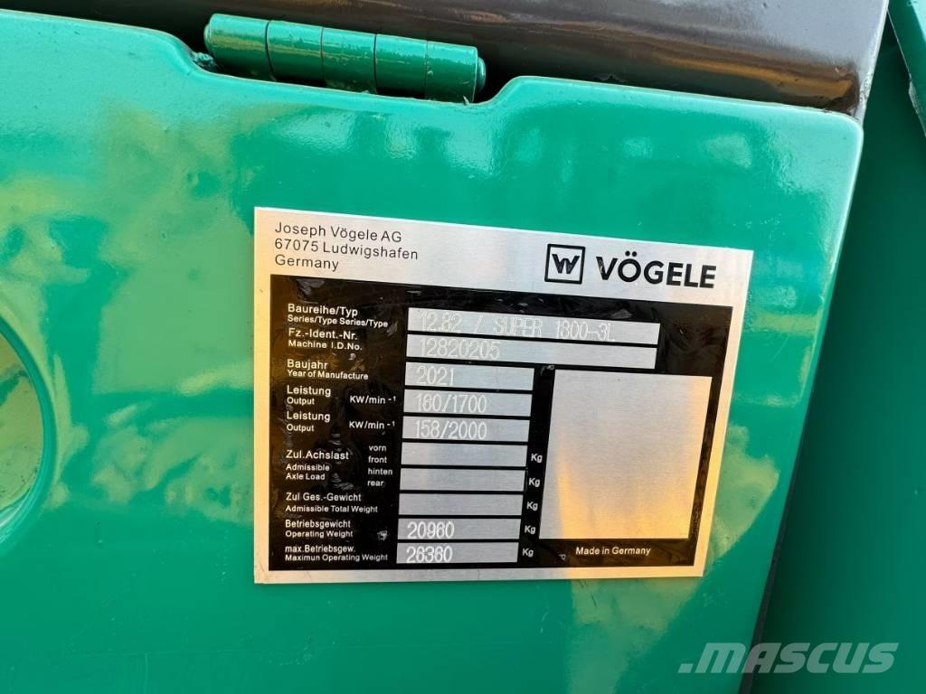 Vögele 1800-3 Finišery