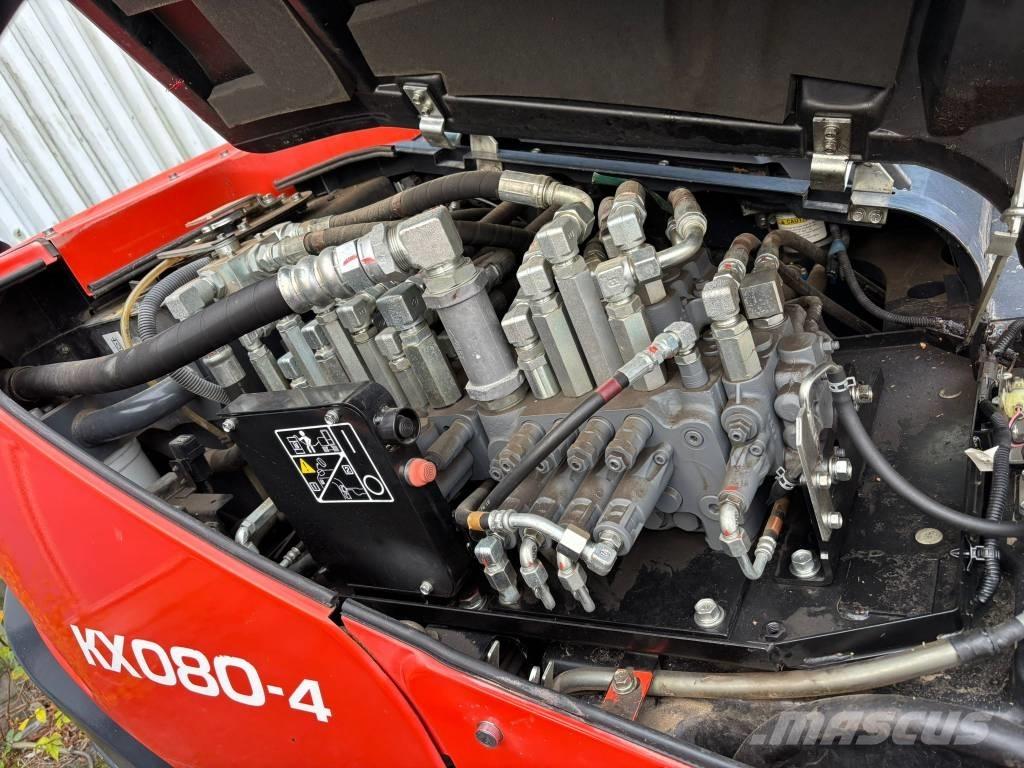 Kubota KX 080-4 Midi rýpadla 7t - 12t