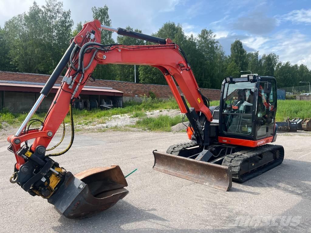 Kubota KX 080-4 Midi rýpadla 7t - 12t