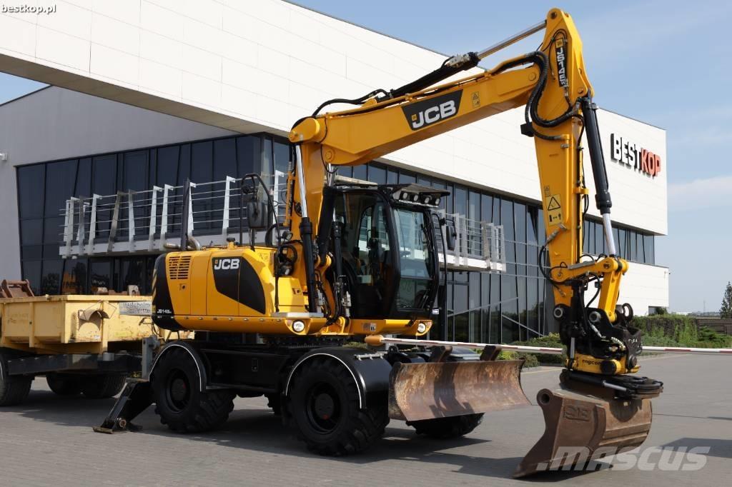 JCB JS 145 W Kolová rýpadla