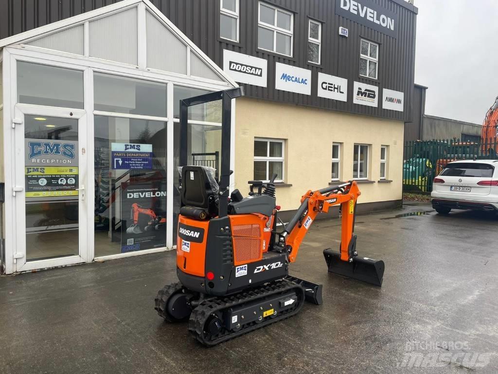 Doosan DX 10 Z Mini rýpadla < 7t