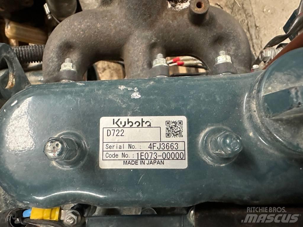 Kubota D 722 ENGINE Motory
