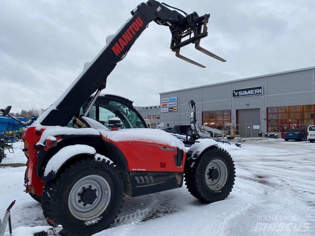 Manitou mt 733-105 Teleskopické manipulátory