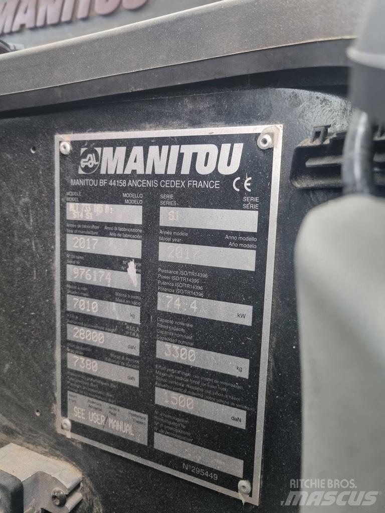 Manitou mt 733-105 Teleskopické manipulátory