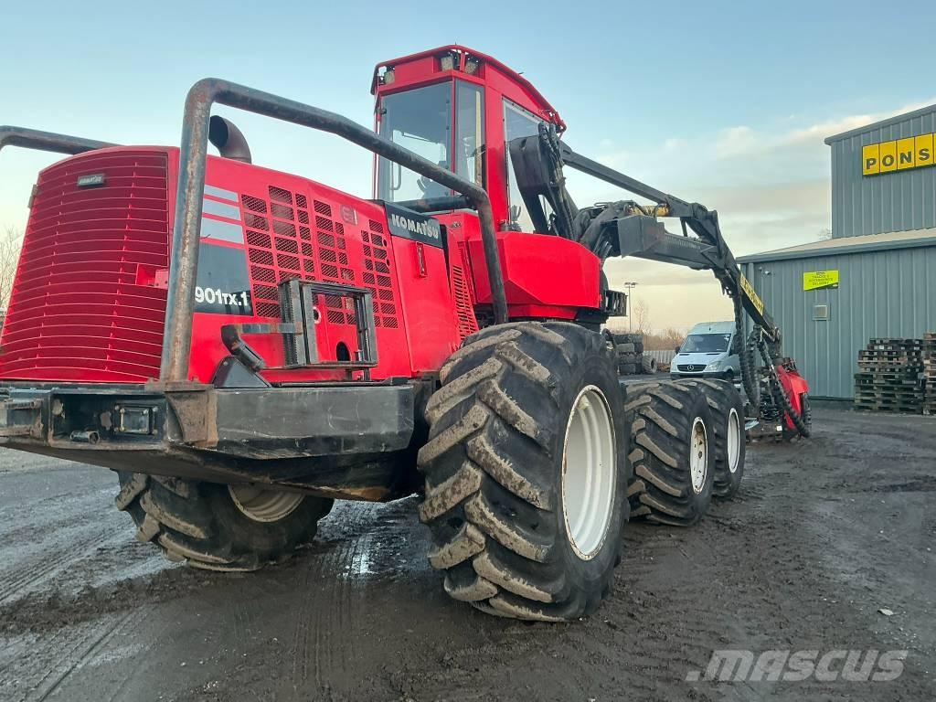 Komatsu 901 TX Harvestory