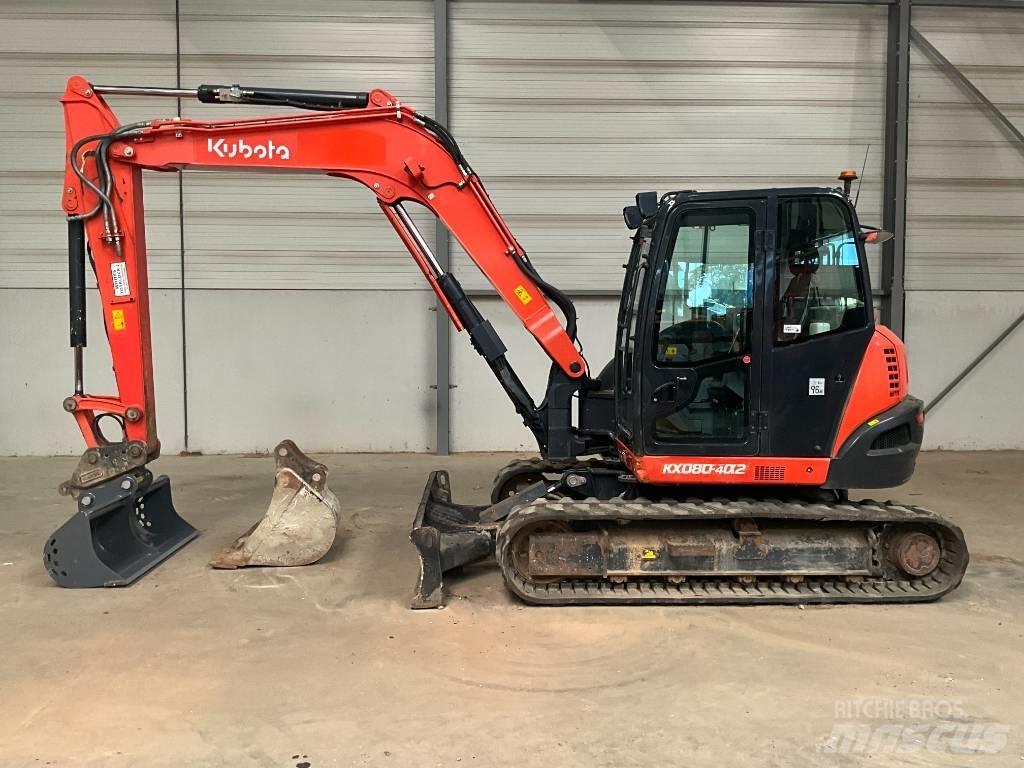 Kubota KX 080-4 A 2 Midi rýpadla 7t - 12t