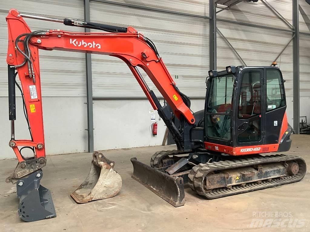Kubota KX 080-4 A 2 Midi rýpadla 7t - 12t