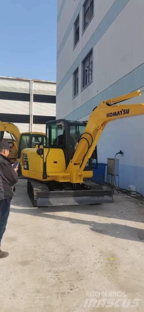 Komatsu PC 56-7 Pásová rýpadla