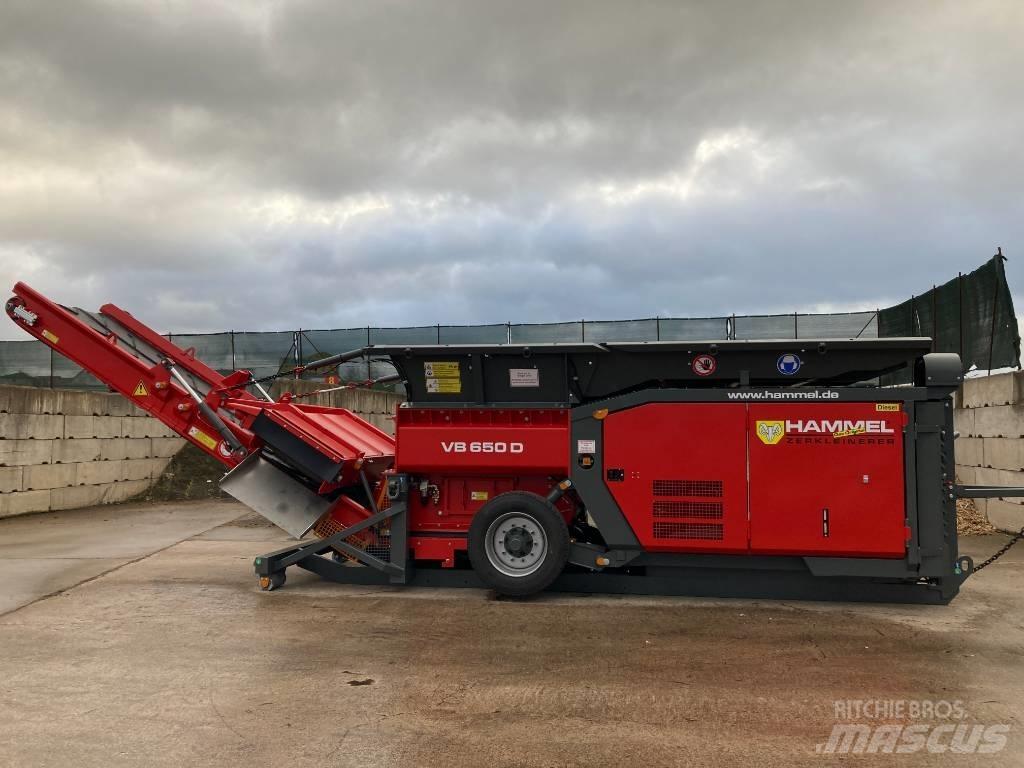 Hammel VB 650 D Drtiče odpadu